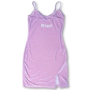 SHEIN Lavender Velvet dress size XS